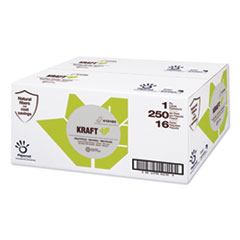 Papernet® Heavenly Soft Multi-Fold Paper Towel, Kraft, 9.5" x 9.25", Brown, 16 Packs/Carton