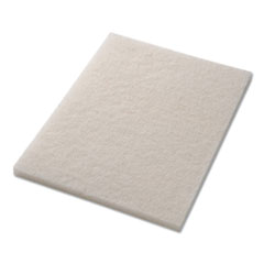 Americo® Polishing Pads, 14 x 20, White, 5/Carton
