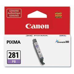 Canon® 2092C001 (CLI-281) ChromaLife100 Ink, Blue