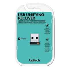 Logitech® USB Unifying Receiver, Black