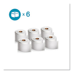 DYMO® LW Shipping Labels, 2.31" x 4", White, 300/Roll, 6 Rolls/Pack