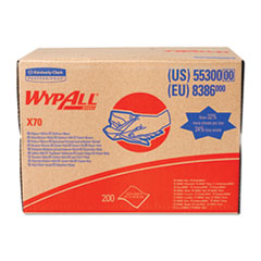 WypAll® X70 Cloths, 12.5 x 16.8, White 200/Carton