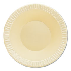 Dart® Quiet Classic Laminated Foam Dinnerware, Bowl, 12 oz, White, 1,000/Carton