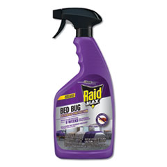 Raid® Bed Bug and Flea Killer, 22 oz Bottle, 4/Carton