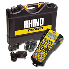 DYMO® Rhino 5200 Industrial Label Maker Kit, 5 Lines, 4 9/10w x 9 1/5d x 2 1/2h