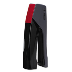 Rapid® S1 SuperFlatClinch Standing Stapler, 30-Sheet Capacity, Black/Red