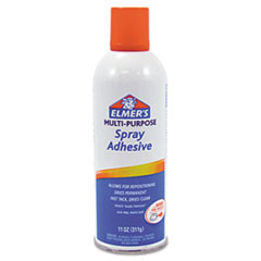 Elmer's® Multi-Purpose Spray Adhesive, 11 oz, Dries Clear