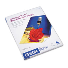 Epson® Premium Matte Presentation Paper, 9 mil, 11 x 14, Matte Bright White, 50/Pack