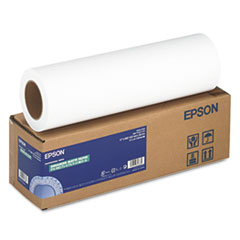Epson® Enhanced Photo Paper Roll, 10 mil, 3" Core, 17" x 100 ft, Matte Bright White