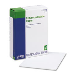 Epson® Ultra Premium Matte Presentation Paper, 10 mil, 8.5 x 11, Matte White, 250/Pack