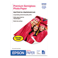 Epson® Premium Semigloss Photo Paper