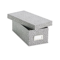 Oxford™ Reinforced Board Card File with Lift-Off Cover