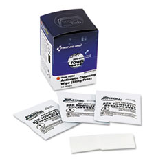 First Aid Only™ SmartCompliance Antiseptic Cleansing Wipes, 10/Box