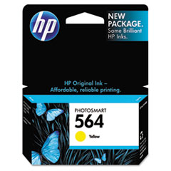 HP 564, (CB320WN) Yellow Original Ink Cartridge