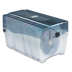 Innovera® CD/DVD Storage Case, Holds 150 Discs, Clear/Smoke