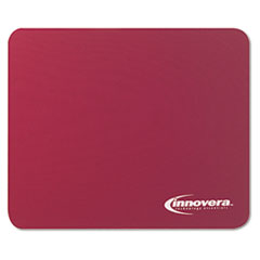 Innovera® Natural Rubber Mouse Pad, Burgundy