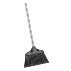 Libman Commercial Housekeeper Broom, 54" Handle, Black/Gray, 6/Carton