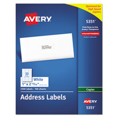 Avery® Copier Mailing Labels