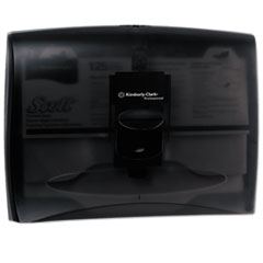 Scott® Personal Seat Cover Dispenser, 17.5 x 2.25 x 13.25, Black