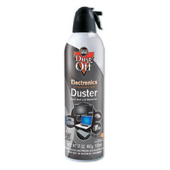 Dust-Off® Disposable Compressed Air Duster, 17 oz Can, 2/Pack