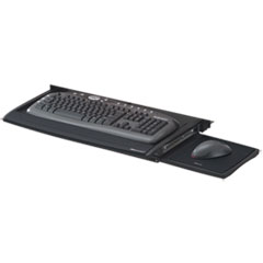Fellowes® Deluxe Keyboard Drawer, 20.5w x 11.13d, Black