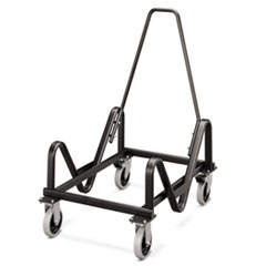 HON® Olson Stacker Series Cart, 21.38w x 35.5d x 37h, Black