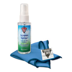 Dust-Off® Laptop Computer Cleaning Kit, 50 mL Spray/Microfiber Cloth