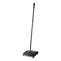 Rubbermaid® Commercial Brushless Mechanical Sweeper, 44" Handle, Black/Yellow
