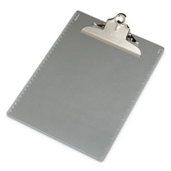 7520014393387, SKILCRAFT Aluminum Clipboard, 5.5" Clip Capacity, Holds 8.5 x 11 Sheets, Silver