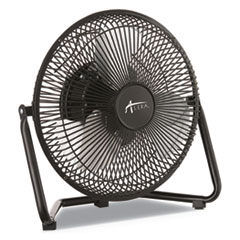 Alera® 9" Personal Cooling Fan, 3 Speed, Black