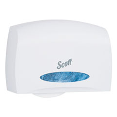 Scott® Essential Coreless Jumbo Roll Tissue Dispenser, 14.25 x 6 x 9.75, White