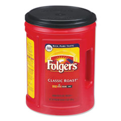 Folgers® Coffee, Classic Roast, 40.3 oz Canister, 210/Pallet