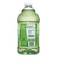 Green Works® All-Purpose and Multi-Surface Cleaner, Original, 64 oz Refill, 6/Carton