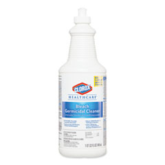 Clorox® Healthcare® Bleach Germicidal Cleaner, 32 oz Pull-Top Bottle, 6/Carton
