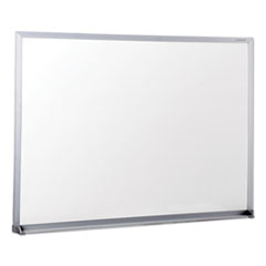 Universal® Melamine Dry Erase Board with Aluminum Frame