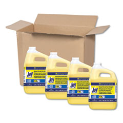 Joy® Dishwashing Liquid, Lemon Scent, One Gallon Bottle, 4/Carton