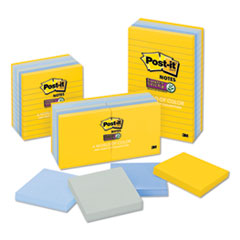 Post-it® Notes Super Sticky Pads in New York Colors