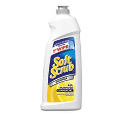 Soft Scrub® All Purpose Cleanser, Lemon Scent, 36 oz Bottle