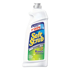 Soft Scrub® Cleanser with Bleach Commercial 36 oz Bottle, 6/Carton
