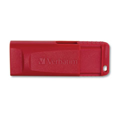 Store 'n' Go USB Flash Drive, 128 GB, Red