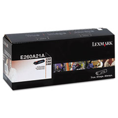 Lexmark™ E260A21A Toner, 3,500 Page-Yield, Black