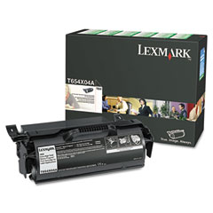 Lexmark™ T654X04A, T654X21A, T654X11A, LEXT654X80G Toner Cartridge