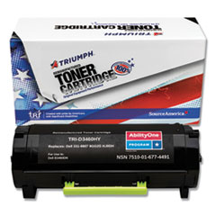 7510016774491 Remanufactured 331-9808/331-9807 Extra High-Yield Toner, 20,000 Page-Yield, Black
