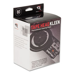 Read Right® Tape Head Kleen Pad, Individually Sealed Pads, 5 x 5, 80/Box