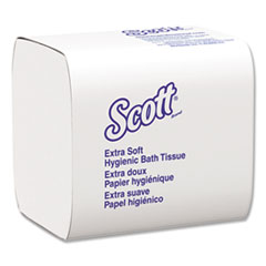 Scott® Hygienic Bath Tissue, Septic Safe, 2-Ply, White, 250/Pack, 36 Packs/Carton