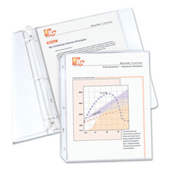 C-Line® Standard Weight Polypropylene Sheet Protectors, Non-Glare, 2", 11 x 8.5, 50/Box