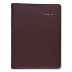 AT-A-GLANCE® Monthly Planner, 11 x 9, Winestone Cover, 15-Month (Jan to Mar): 2023 to 2024