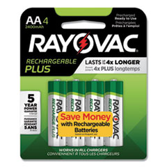 Rayovac® Recharge Plus NiMH Batteries