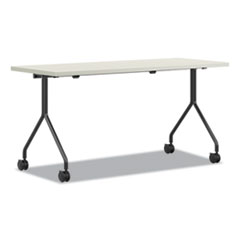 Between Nested Multipurpose Tables, Rectangular, 60w x 24d x 29h, Silver Mesh/Loft