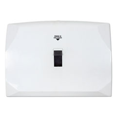 HOSPECO® Health Gards Lever Action Seat Cover Dispenser, 17.11 x 2.24 x 12.47, White